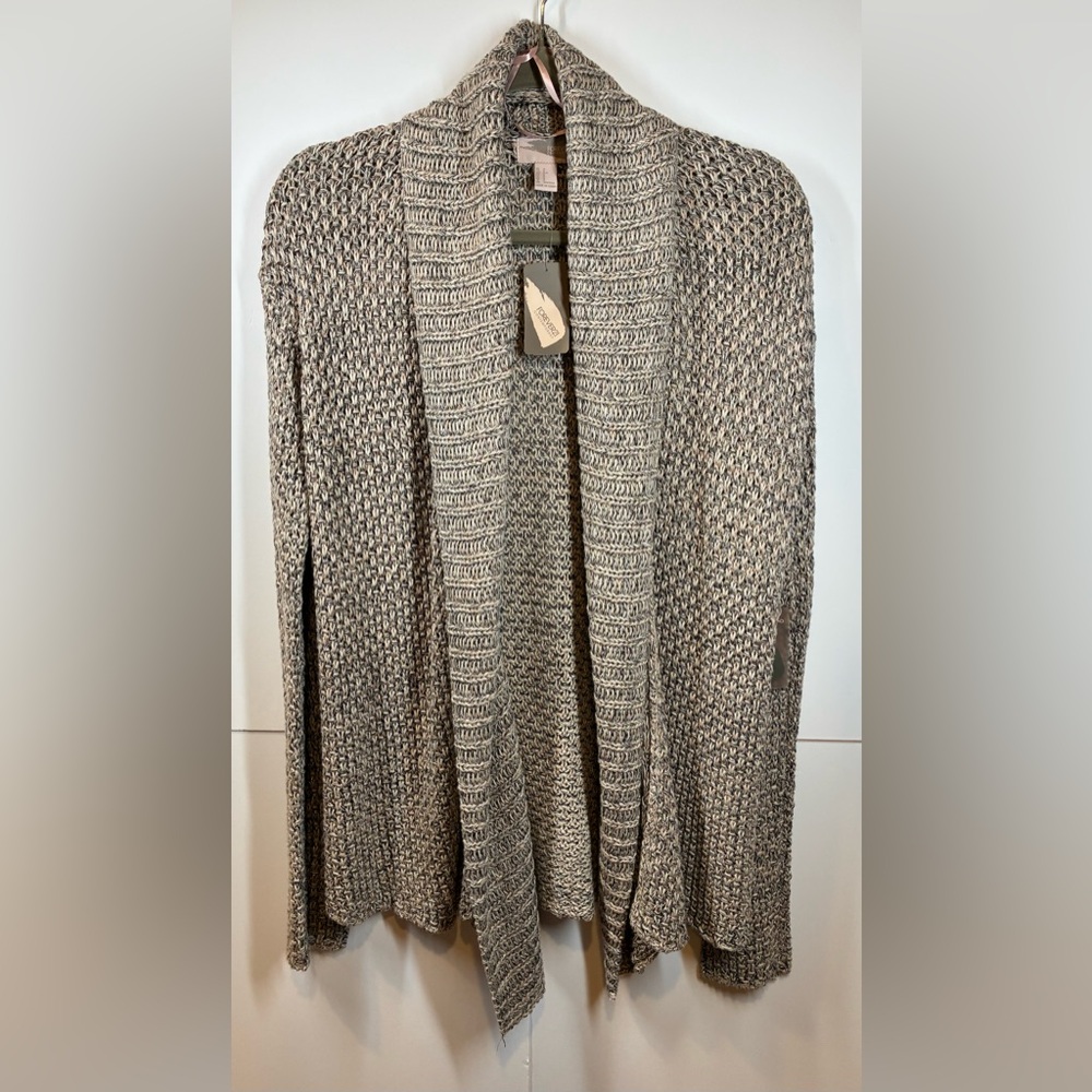 Forever 21 Beige Open-Front Knit Cardigan Size Small NWT